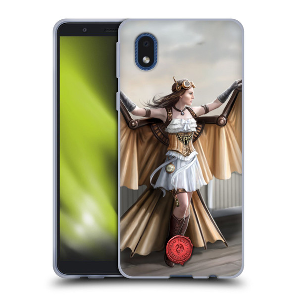 Anne Stokes Steampunk Aviator Soft Gel Case for Samsung Galaxy A01 Core (2020)