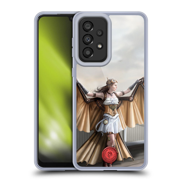 Anne Stokes Steampunk Aviator Soft Gel Case for Samsung Galaxy A33 5G (2022)