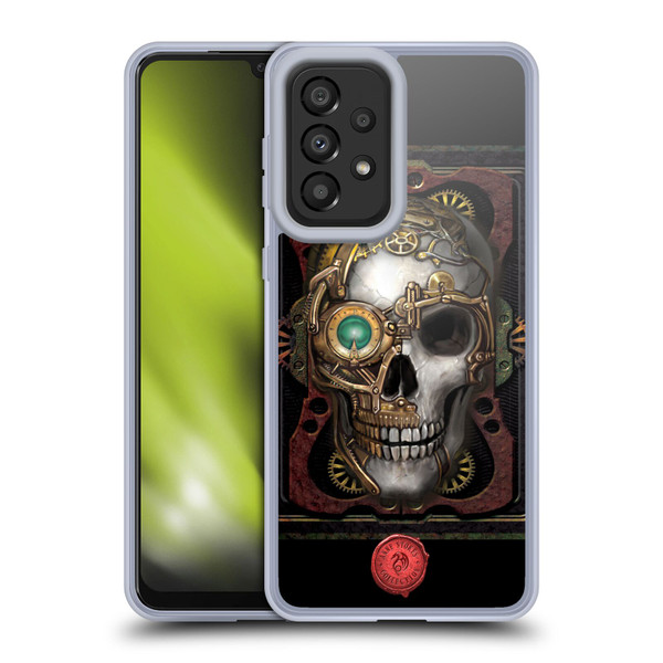 Anne Stokes Steampunk Skull Soft Gel Case for Samsung Galaxy A33 5G (2022)