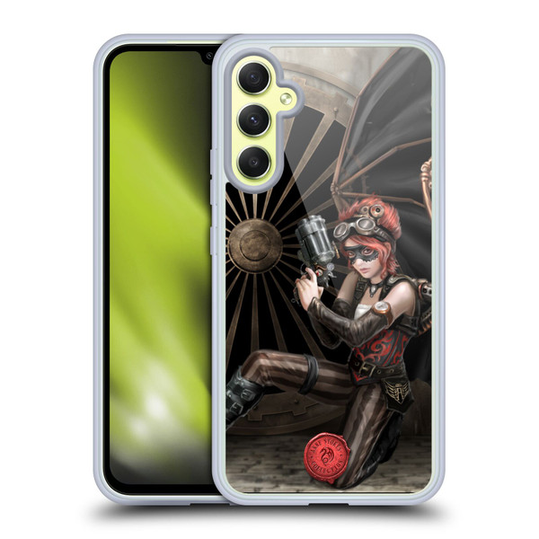 Anne Stokes Steampunk Assassin Soft Gel Case for Samsung Galaxy A34 5G