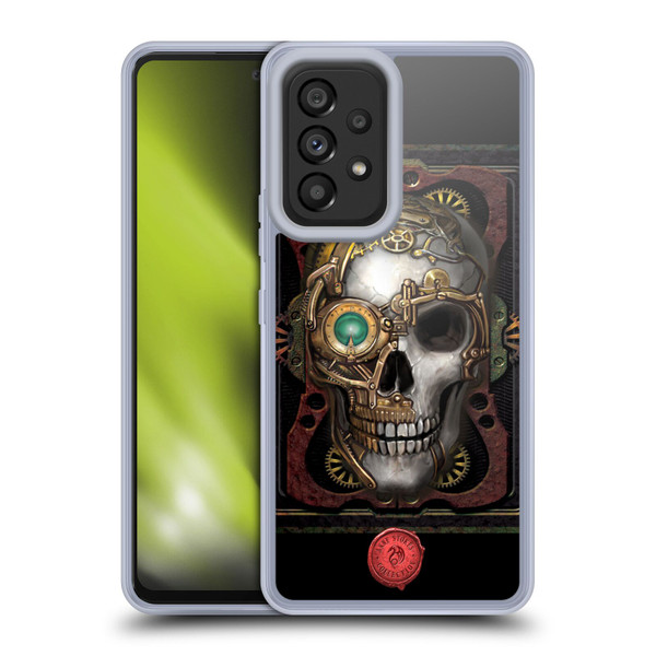 Anne Stokes Steampunk Skull Soft Gel Case for Samsung Galaxy A53 5G (2022)
