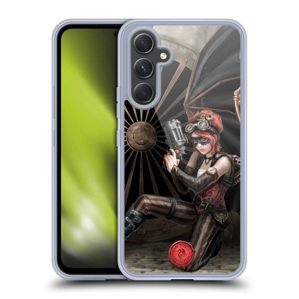 Anne Stokes Steampunk Assassin Soft Gel Case for Samsung Galaxy A54 5G