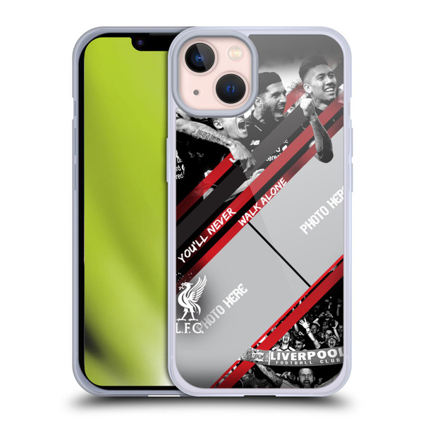 Custom Customised Personalised Liverpool Football Club Liverpool Fc Red Goal Soft Gel Case for Apple iPhone 13