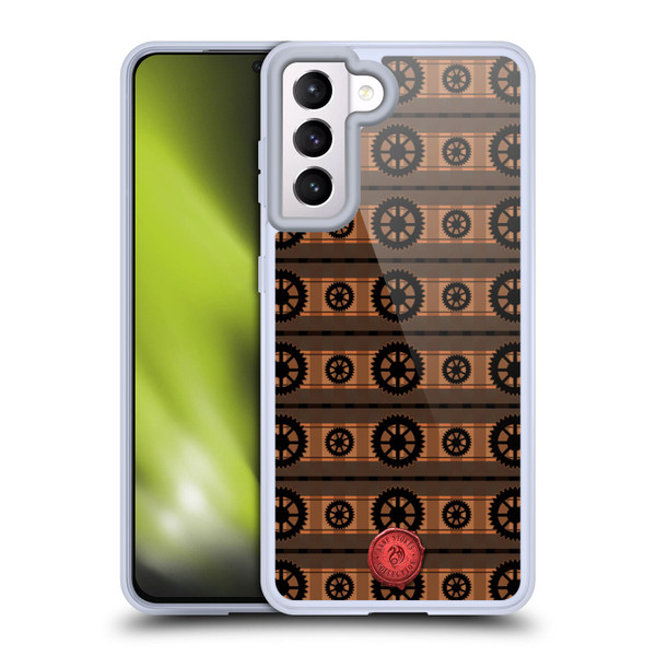 Anne Stokes Steampunk Cogs Soft Gel Case for Samsung Galaxy S21 5G