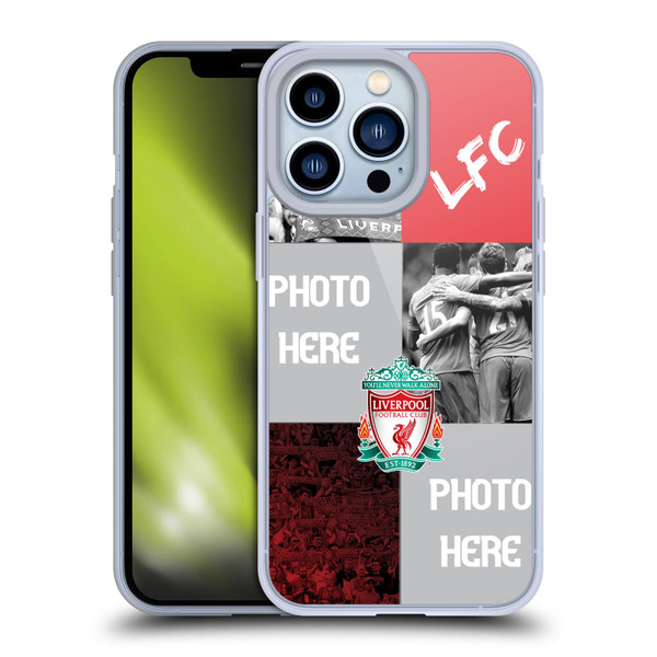 Custom Customised Personalised Liverpool Football Club Liverpool Fc Celebration Crest Soft Gel Case for Apple iPhone 13 Pro
