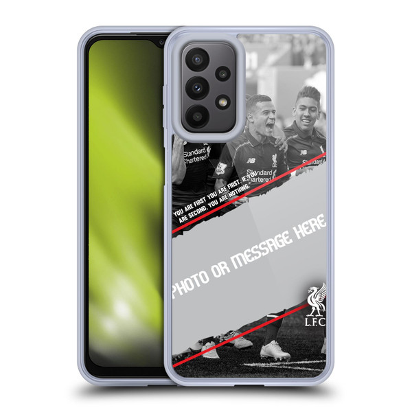 Custom Customised Personalised Liverpool Football Club Liverpool Fc Goal Soft Gel Case for Samsung Galaxy A23 / 5G (2022)