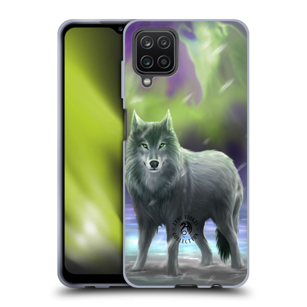 Anne Stokes Wolves Aura Soft Gel Case for Samsung Galaxy A12 (2020)