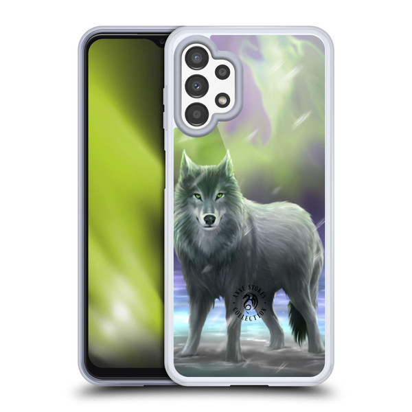 Anne Stokes Wolves Aura Soft Gel Case for Samsung Galaxy A13 (2022)