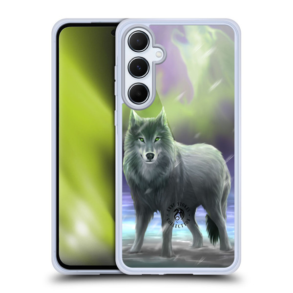Anne Stokes Wolves Aura Soft Gel Case for Samsung Galaxy A55 5G
