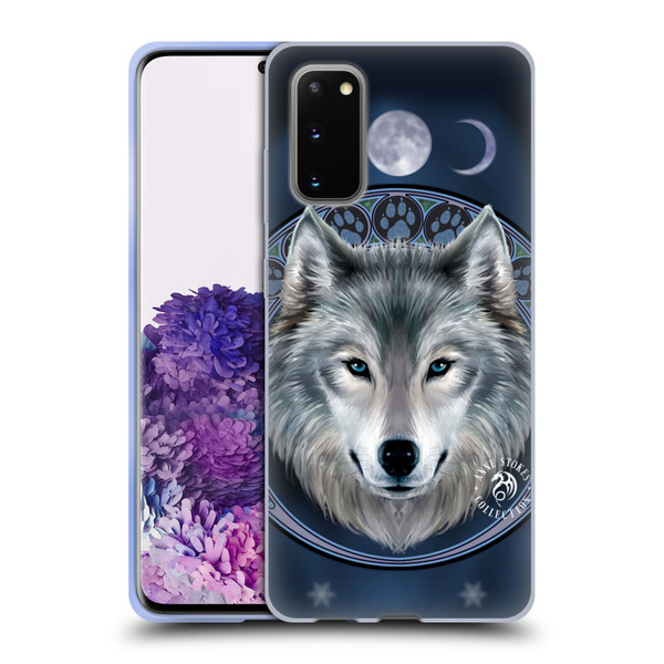 Anne Stokes Wolves Lunar Soft Gel Case for Samsung Galaxy S20 / S20 5G