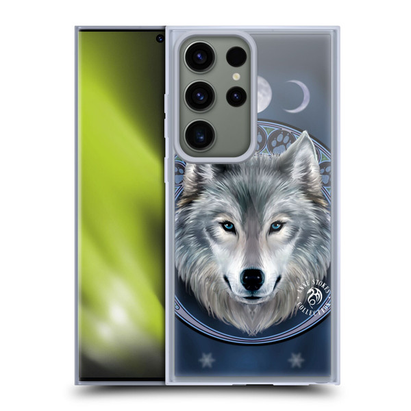 Anne Stokes Wolves Lunar Soft Gel Case for Samsung Galaxy S23 Ultra 5G