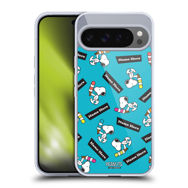 Custom Customised Personalised Peanuts Art Snoopy Soft Gel Case for Google Pixel 9 Pro XL