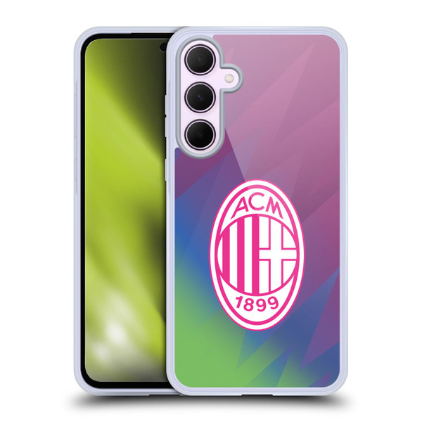AC Milan 2023/24 Crest Kit Third Soft Gel Case for Samsung Galaxy A35 5G