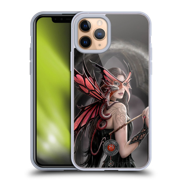Anne Stokes Dragon Friendship Spellbound Soft Gel Case for Apple iPhone 11 Pro