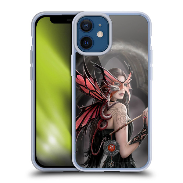 Anne Stokes Dragon Friendship Spellbound Soft Gel Case for Apple iPhone 12 Mini