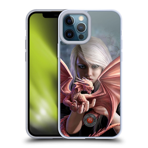 Anne Stokes Dragon Friendship Dragonkin Soft Gel Case for Apple iPhone 12 Pro Max