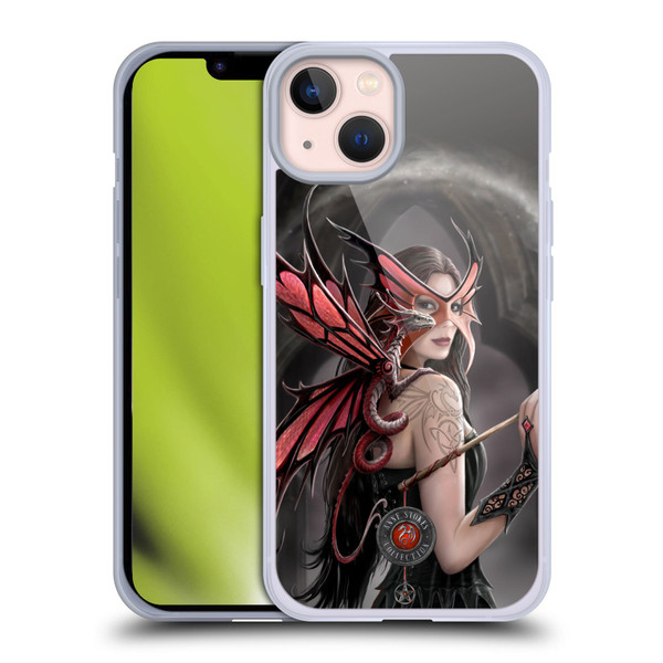 Anne Stokes Dragon Friendship Spellbound Soft Gel Case for Apple iPhone 13