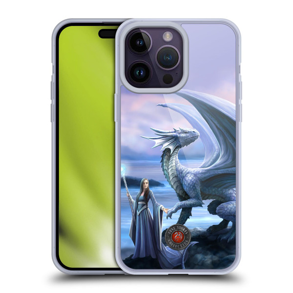 Anne Stokes Dragon Friendship New Horizons Soft Gel Case for Apple iPhone 14 Pro Max