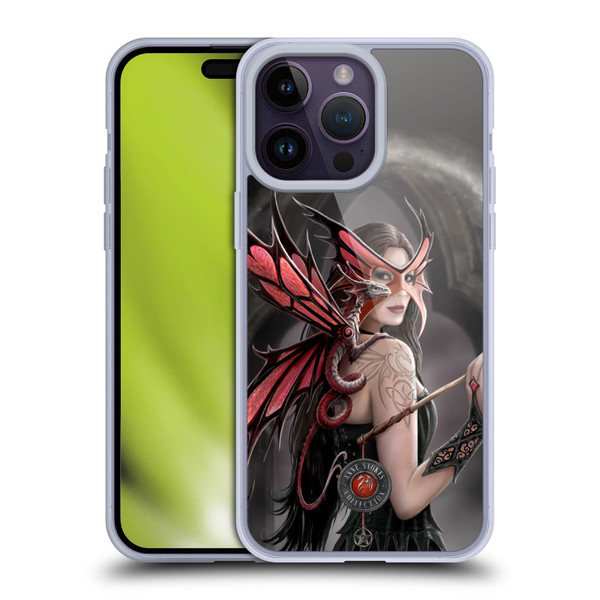 Anne Stokes Dragon Friendship Spellbound Soft Gel Case for Apple iPhone 14 Pro Max