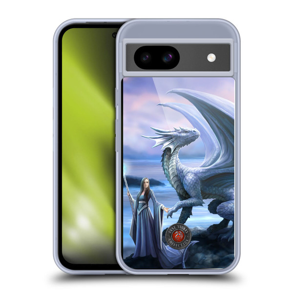Anne Stokes Dragon Friendship New Horizons Soft Gel Case for Google Pixel 8a