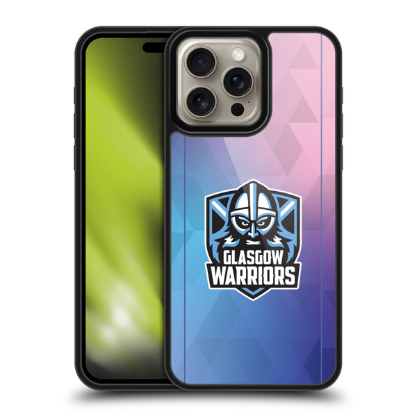 Glasgow Warriors 2025/26 Crest Kit Training Gel Armour Case For Apple iPhone 16 Pro Max