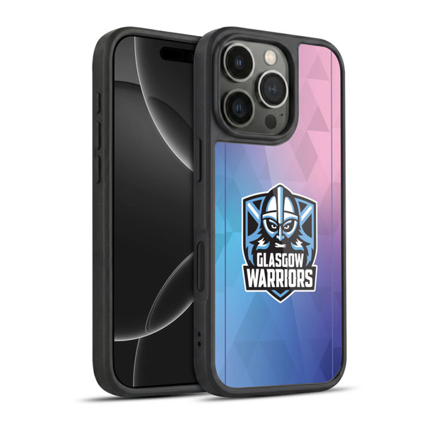 Glasgow Warriors 2025/26 Crest Kit Training Gel Armour Case For Apple iPhone 16 Pro