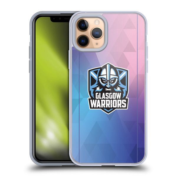 Glasgow Warriors 2025/26 Crest Kit Training Soft Gel Case for Apple iPhone 11 Pro