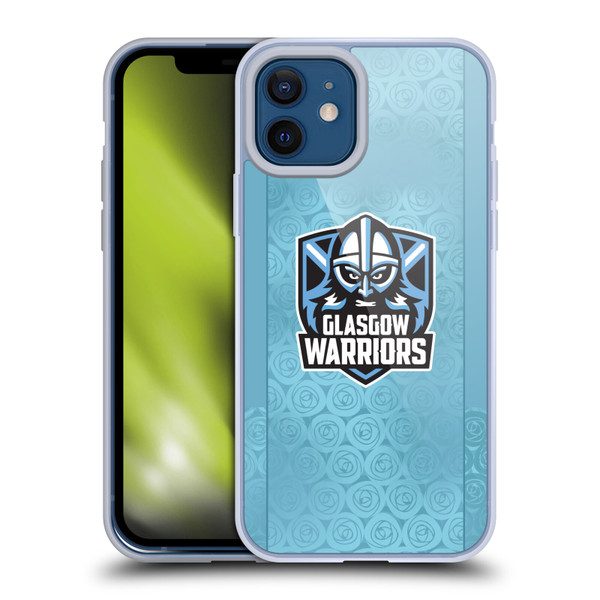 Glasgow Warriors 2025/26 Crest Kit Away Soft Gel Case for Apple iPhone 12 / iPhone 12 Pro