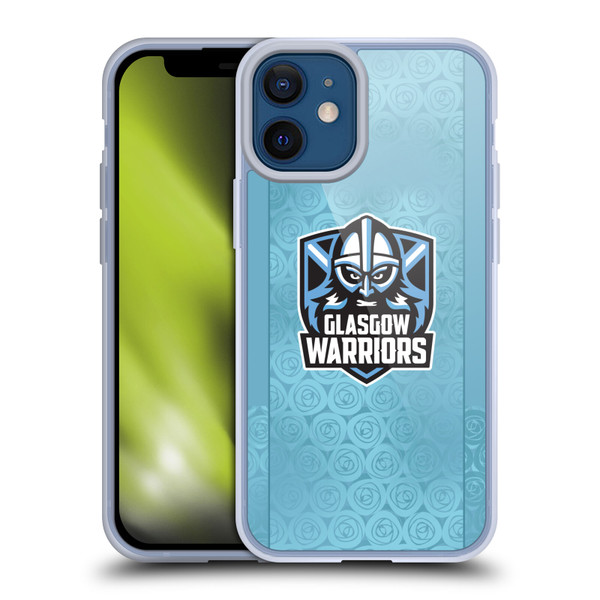 Glasgow Warriors 2025/26 Crest Kit Away Soft Gel Case for Apple iPhone 12 Mini