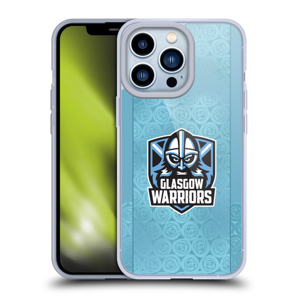 Glasgow Warriors 2025/26 Crest Kit Away Soft Gel Case for Apple iPhone 13 Pro