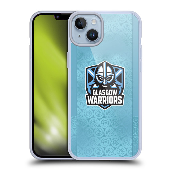Glasgow Warriors 2025/26 Crest Kit Away Soft Gel Case for Apple iPhone 14 Plus