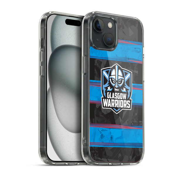 Glasgow Warriors 2025/26 Crest Kit EU Soft Gel Case for Apple iPhone 15 Plus & MagSafe