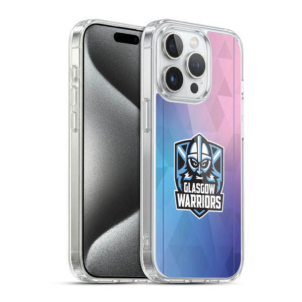 Glasgow Warriors 2025/26 Crest Kit Training Soft Gel Case for Apple iPhone 15 Pro & MagSafe