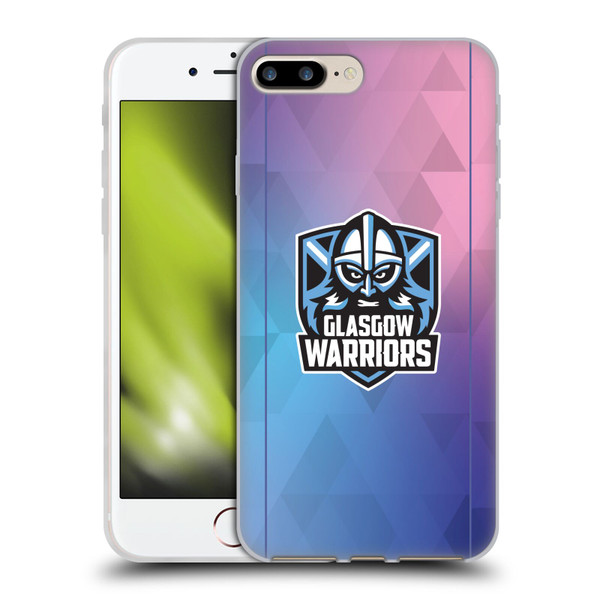 Glasgow Warriors 2025/26 Crest Kit Training Soft Gel Case for Apple iPhone 7 Plus / iPhone 8 Plus