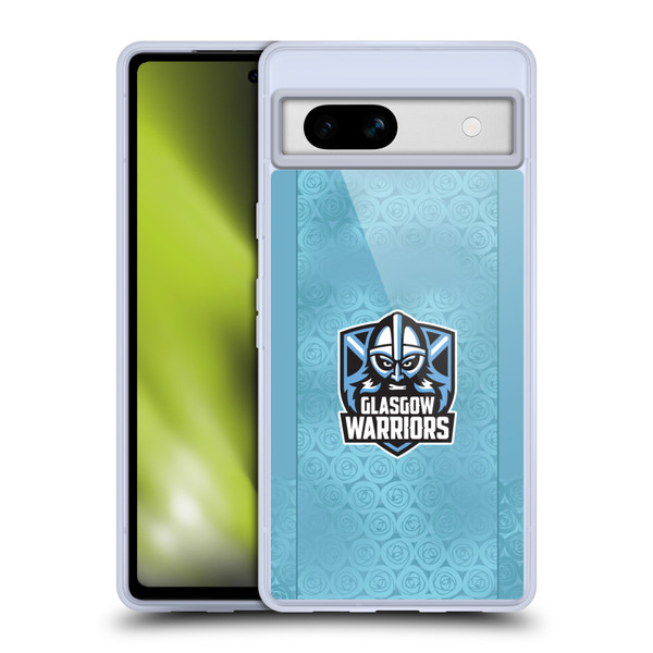 Glasgow Warriors 2025/26 Crest Kit Away Soft Gel Case for Google Pixel 7a