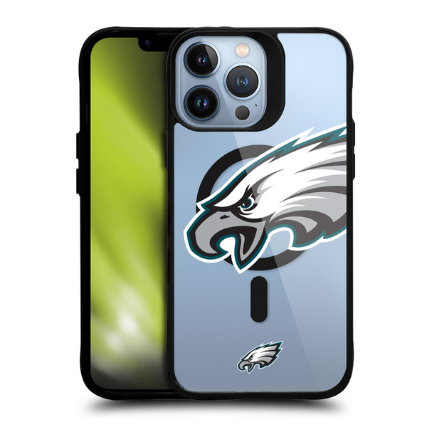 NFL Philadelphia Eagles Oversized BLACK SHOCKPROOF BUMPER CASE COMPATIBLE WITH Apple iPhone 13 Pro Max & MAGSAFE