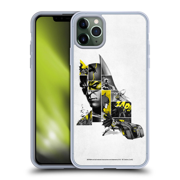 Batman DC Comics 80th Anniversary Collage Soft Gel Case for Apple iPhone 11 Pro Max