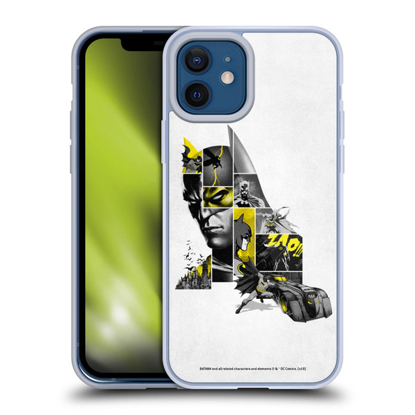 Batman DC Comics 80th Anniversary Collage Soft Gel Case for Apple iPhone 12 / iPhone 12 Pro