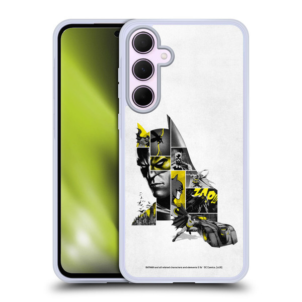 Batman DC Comics 80th Anniversary Collage Soft Gel Case for Samsung Galaxy A35 5G