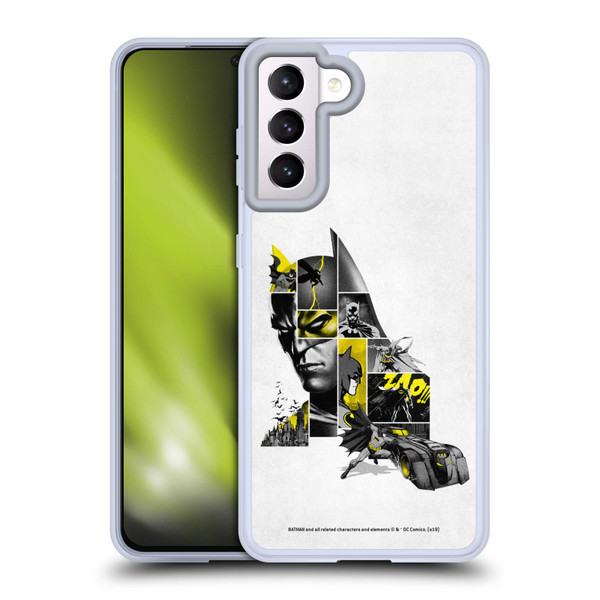 Batman DC Comics 80th Anniversary Collage Soft Gel Case for Samsung Galaxy S21 5G