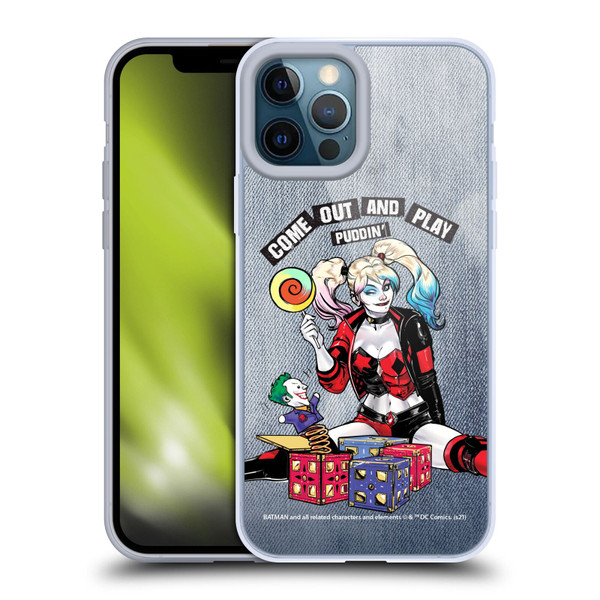 Batman DC Comics Harley Quinn Graphics Toys Soft Gel Case for Apple iPhone 12 Pro Max
