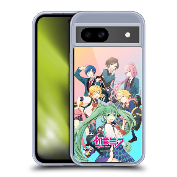 Hatsune Miku Virtual Singers High School Soft Gel Case for Google Pixel 8a