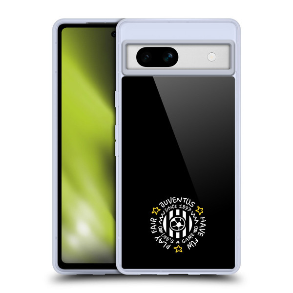 Juventus Football Club Kids Since 1897 Soft Gel Case for Google Pixel 7a