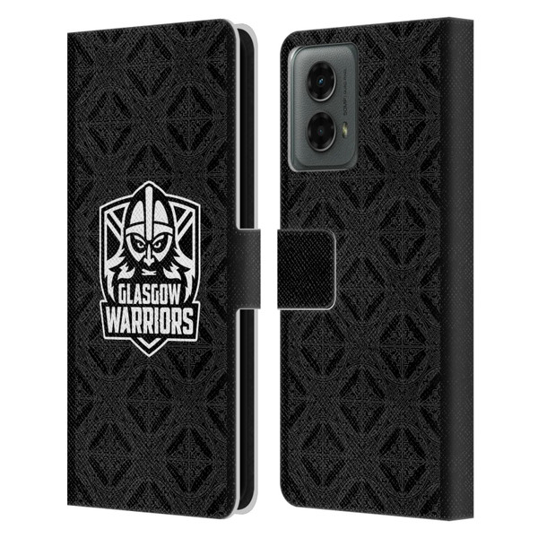 Glasgow Warriors 2025/26 Crest Kit Home Leather Book Wallet Case Cover For Motorola Moto G (2024)