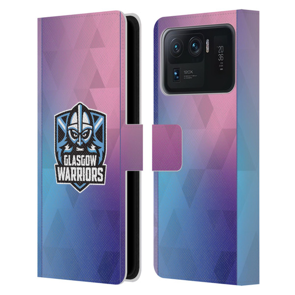Glasgow Warriors 2025/26 Crest Kit Training Leather Book Wallet Case Cover For Xiaomi Mi 11 Ultra