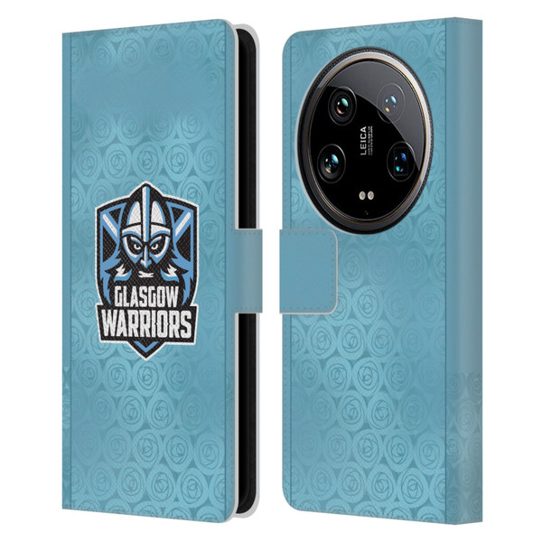 Glasgow Warriors 2025/26 Crest Kit Away Leather Book Wallet Case Cover For Xiaomi 14 Ultra
