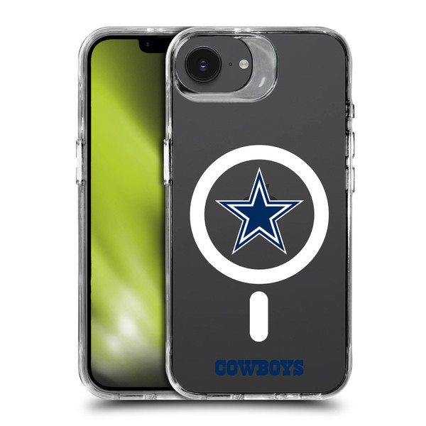 NFL Dallas Cowboys Logo SHOCKPROOF BUMPER CASE COMPATIBLE WITH Apple iPhone 16e / Apple iPhone 17e & MAGSAFE