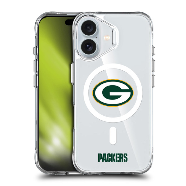 NFL Green Bay Packers Logo SHOCKPROOF BUMPER CASE COMPATIBLE WITH Apple iPhone 16 & MAGSAFE