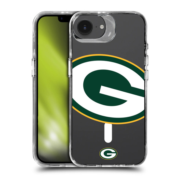 NFL Green Bay Packers Oversized SHOCKPROOF BUMPER CASE COMPATIBLE WITH Apple iPhone 16e / Apple iPhone 17e & MAGSAFE
