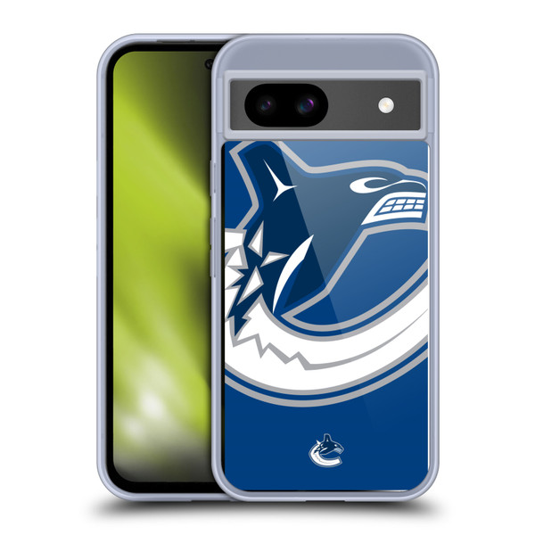 NHL Vancouver Canucks Oversized Soft Gel Case for Google Pixel 8a